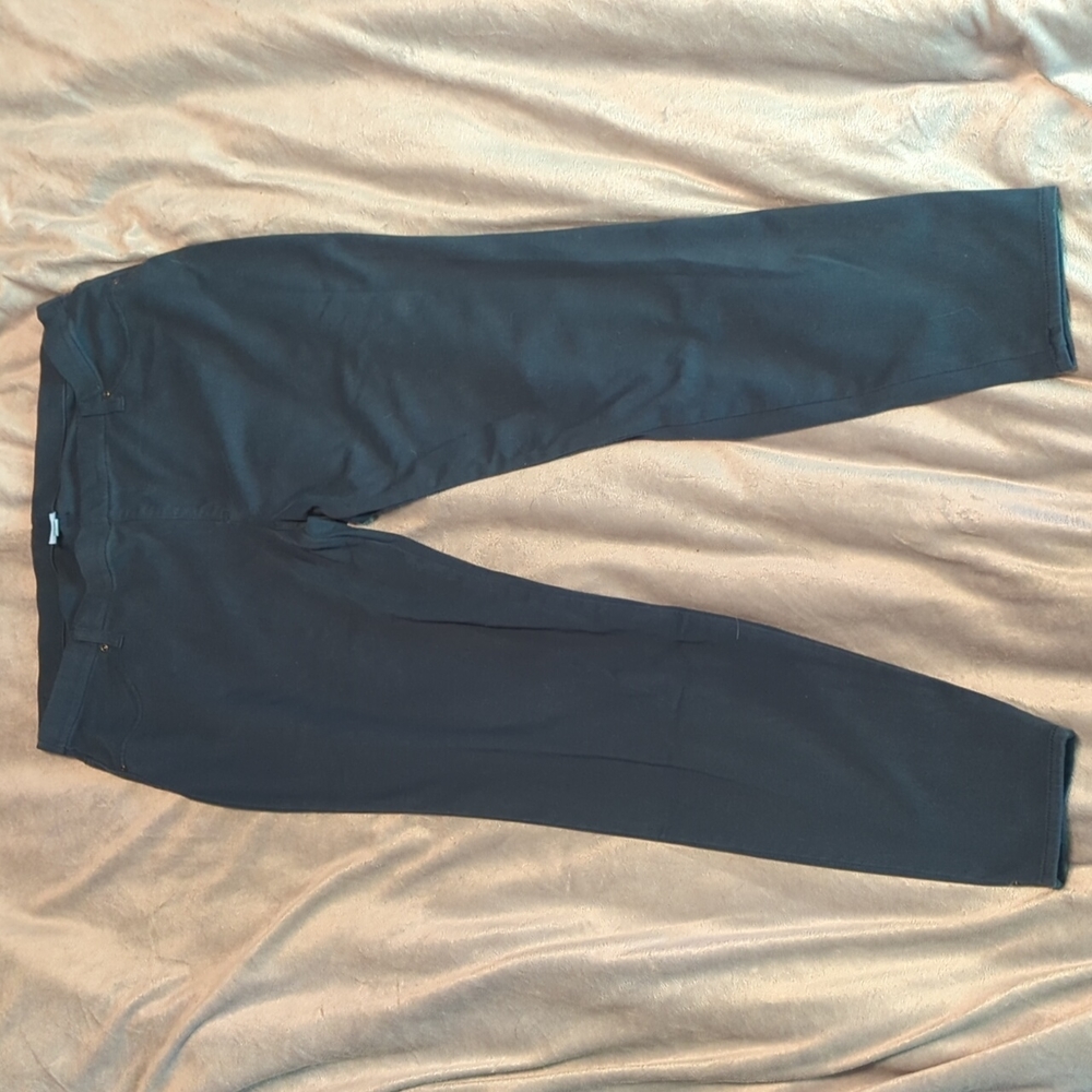 Dark teal jeggings